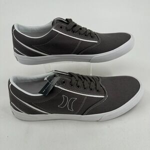 NEW Hurley Jasper Athletic Shoes MENS Steeple Gray Lace Up Sneakers SIZE 10